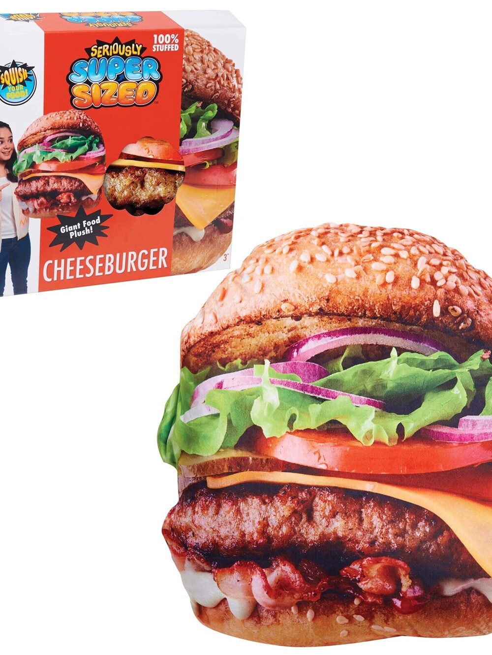 Just Play Seriously Super Sized 24-inch Stuffed 24 Inch, Multi-color